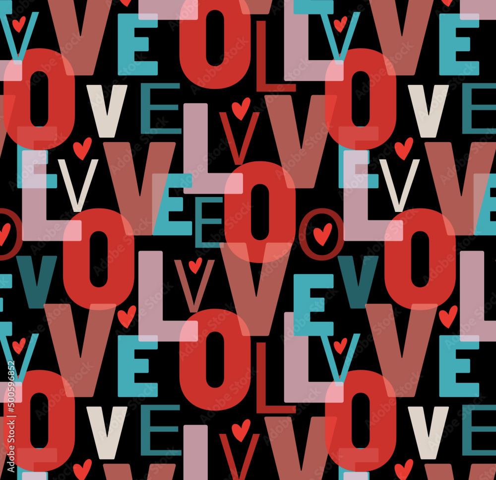 Love Pattern Love Pattern