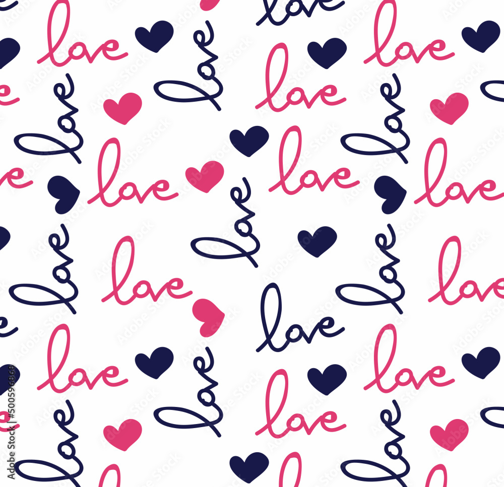 Love Pattern Love Pattern