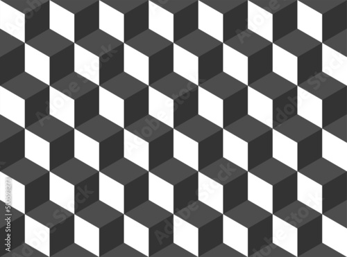 Modern seamless pattern monochrome background. Vector. Illustration.