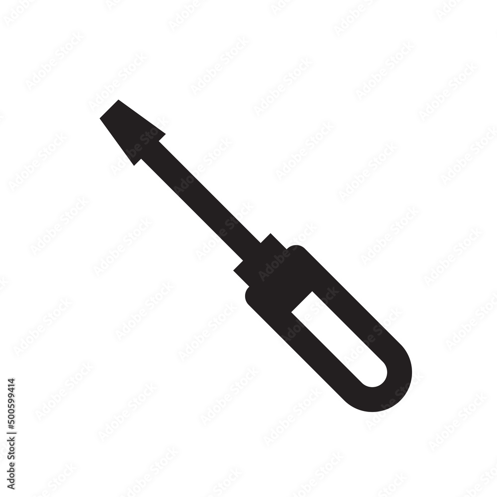 Screwdriver icon - repair tool icon Screwdriver icon - repair tool icon