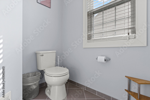 toilet in a bathroom