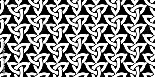celtic design triangle pattern wallpaper modern
