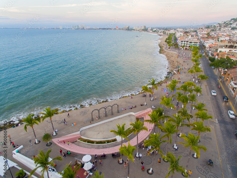 Fototapeta premium Arcos del malecón de Puerto Vallarta