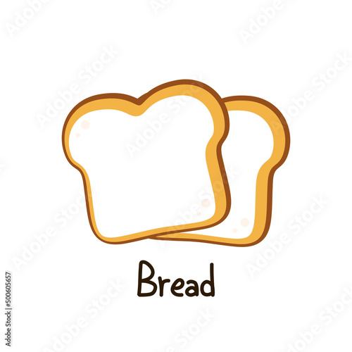Toast logo. Bread vector. bread symbol. wallpaper. free space for text. bread logo design.