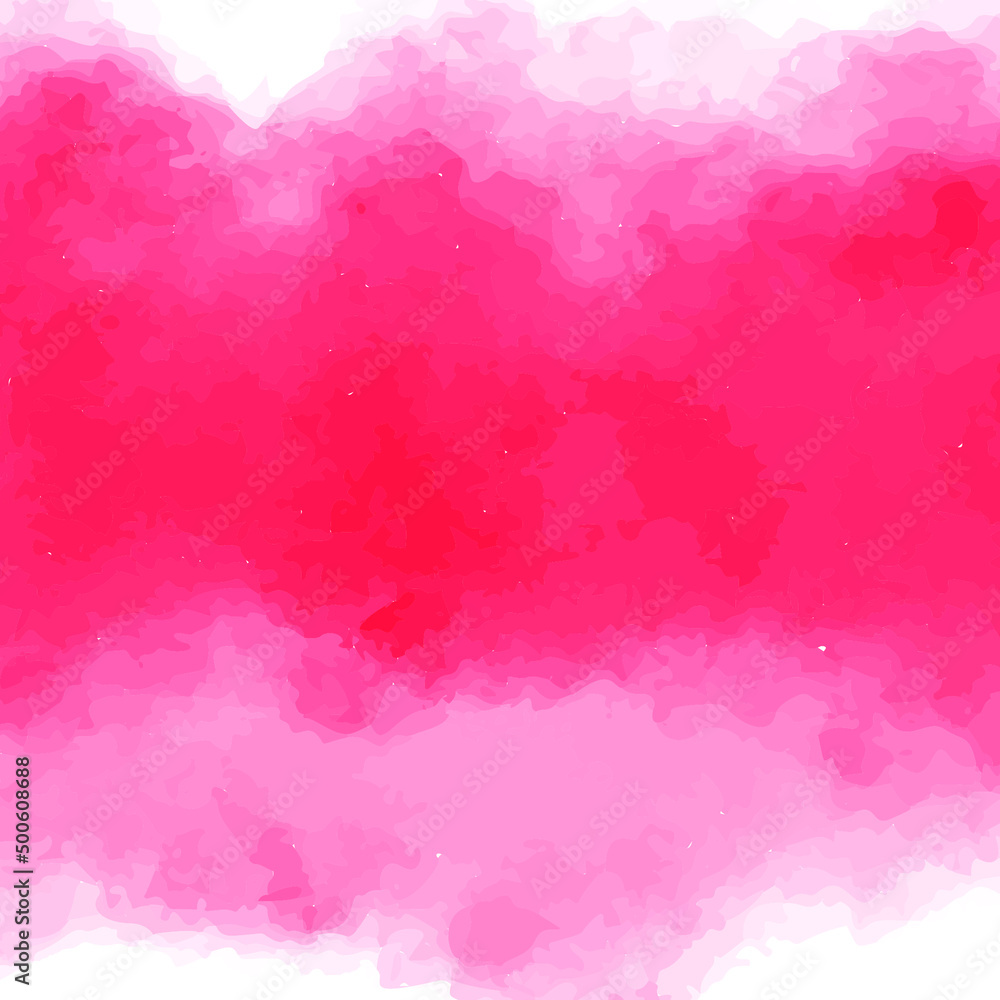 Abstract pink smoke watercolor background