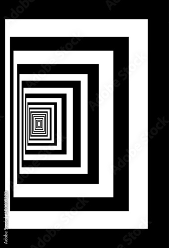 black and white frame vector