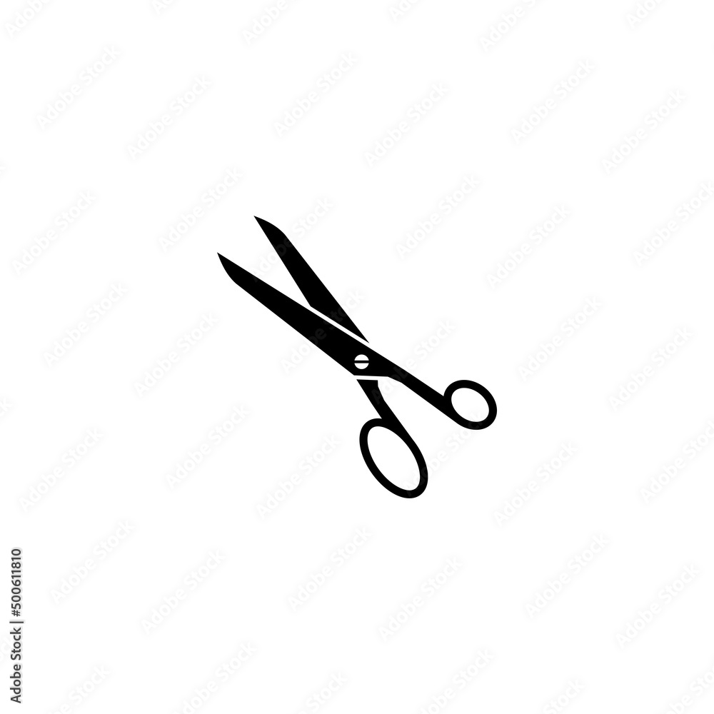 Illustration Vector graphic of scissor icon Illustration Vector graphic of scissor icon