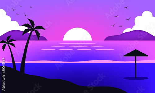 cute background beach tropical summer holidays weddings cute wallpaper mangrove vector 
silhouette