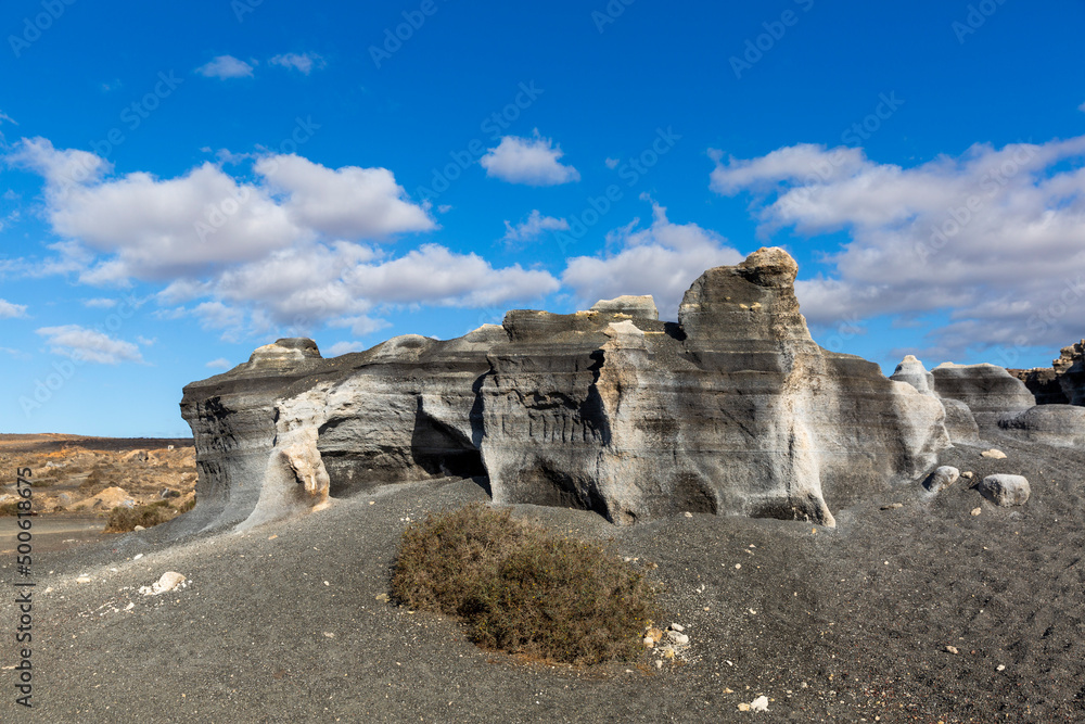 Rofera de Teseguite, volcanic rock formations on Lanzarote