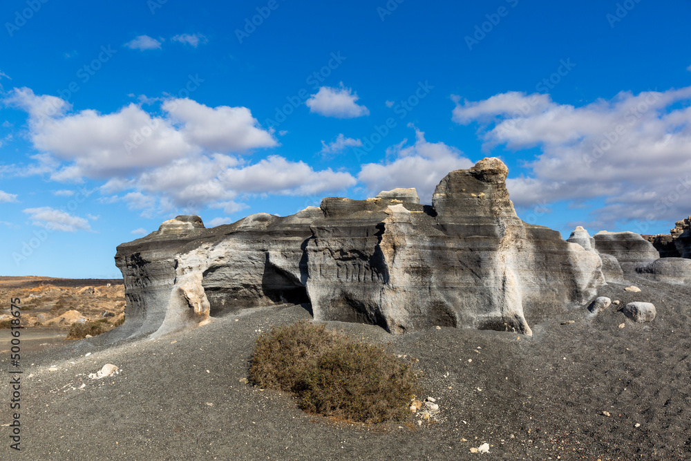 Rofera de Teseguite, volcanic rock formations on Lanzarote