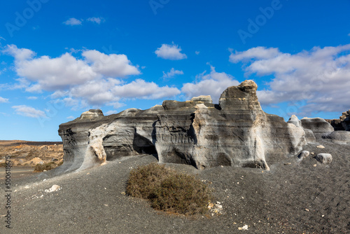 Rofera de Teseguite, volcanic rock formations on Lanzarote