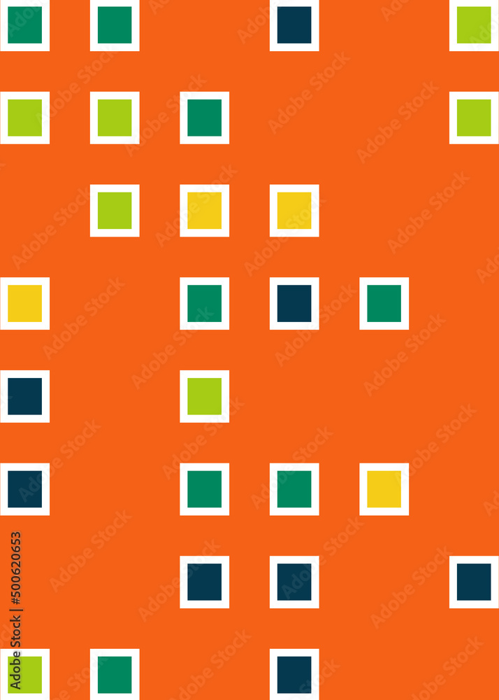 Offset Quads generative art background art illustration Offset Quads generative art background art illustration