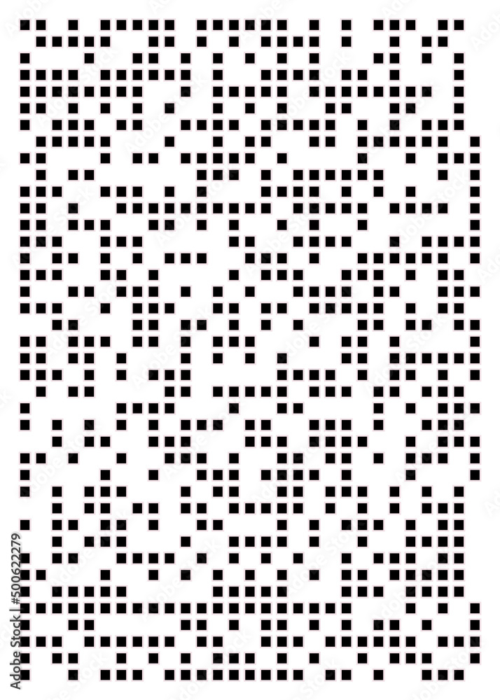 Offset Quads generative art background art illustration Offset Quads generative art background art illustration