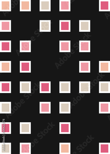 Offset Quads generative art background art illustration
