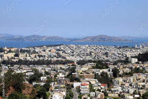 View of San Francisco in California, USA