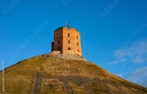 Gediminas Tower in Vilnius, Lithuania