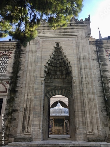 The construction of the Şehzade Complex (külliye) was ordered by the Ottoman Sultan Suleiman the Magnificent as a memorial to his favorite son Şehzade Mehmed (born 1521) who died in 1543 photo