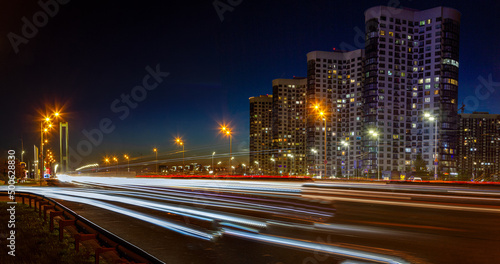 City panoramas of the capital of Ukraine Kyiv before the Russian attack