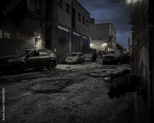 old abandoned street