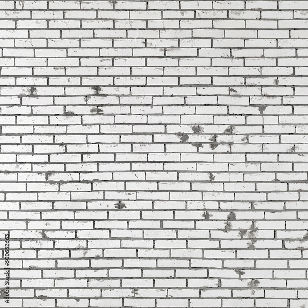 Fragment of a wall made of white bricks, rough masonry, texture or wallpaper Fragment of a wall made of white bricks, rough masonry, texture or wallpaper