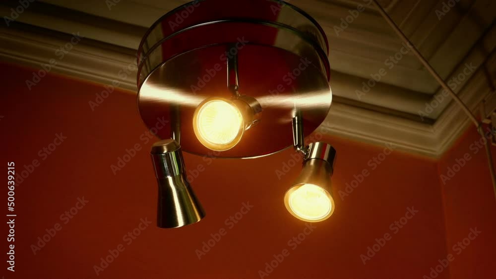 Set Of Ceiling Lights On Or Off In Room
Set Of Ceiling Lights On Or Off In Room