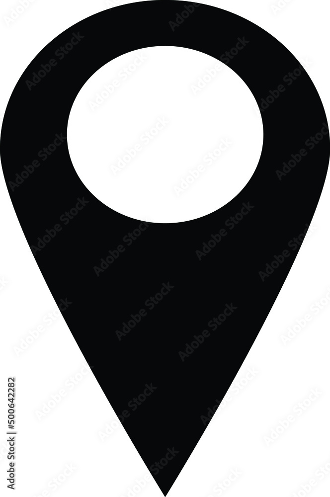 pin point icon vector illustration isolated on white background.eps pin point icon vector illustration isolated on white background.eps