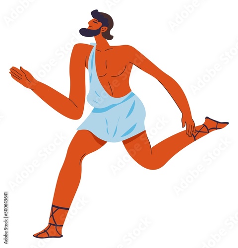 Ancient Rome or Greece runner, male character