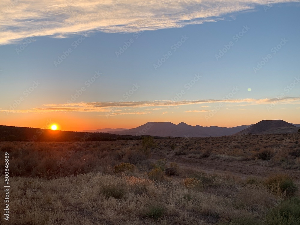Sunset in Utah