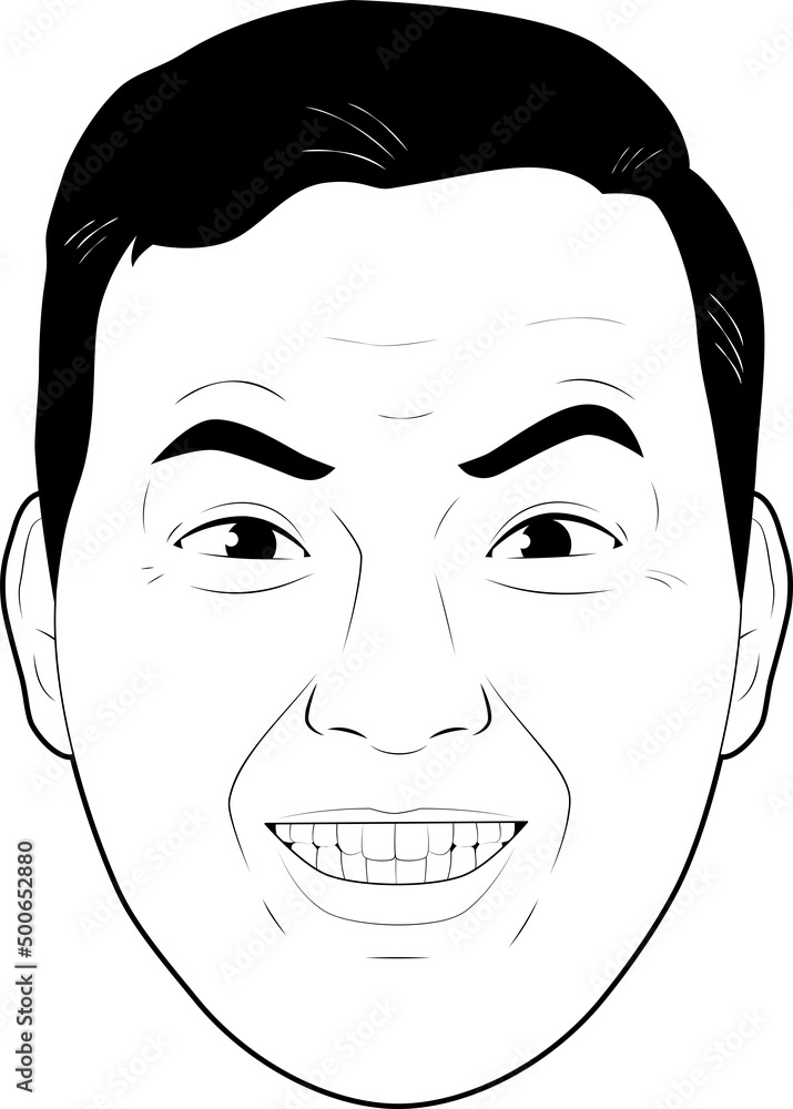 笑顔の男性⑤ 笑顔の男性⑤