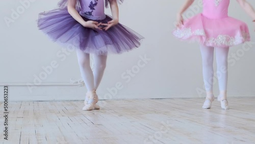 Wallpaper Mural DNIPRO, UKRAINE - JUNE 17, 2017: Unidentified Children, ages 9-12 years old, perform This eternal ballet tale at State Opera and Ballet Theatre. Torontodigital.ca