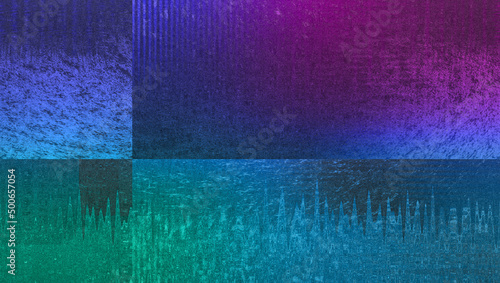 Abstract glitch art texture background image.