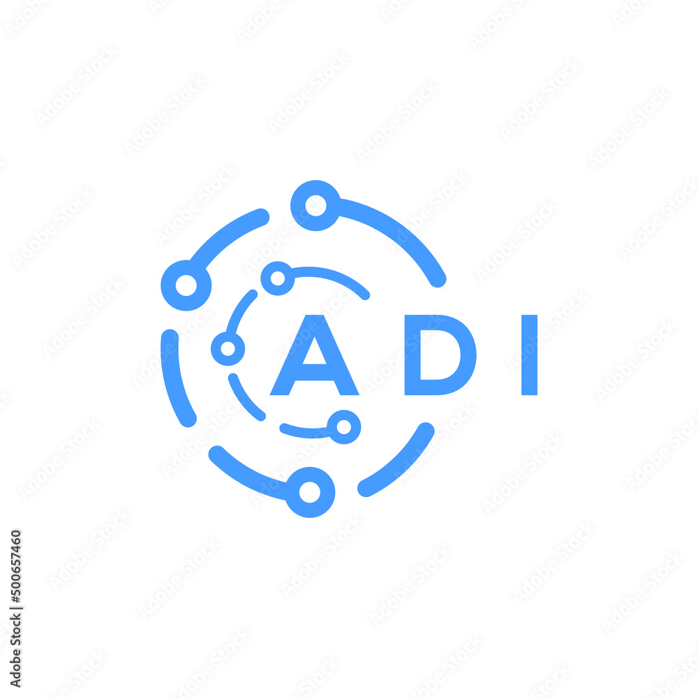 ADI letter technology logo design on white background. ADI creative initials letter logo concept. ADI letter technology design. ADI letter technology logo design on white background. ADI creative initials letter logo concept. ADI letter technology design.