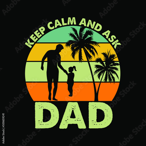 Father’s Day, Dad T-Shirt Design, 