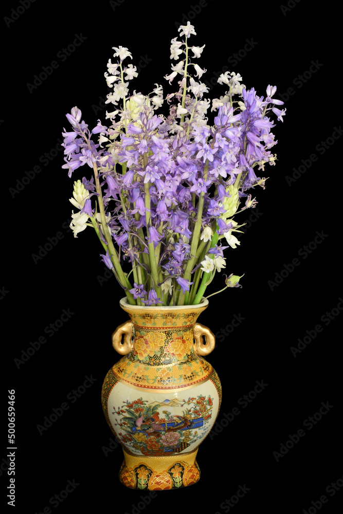 Spanish Bluebell Vase 02