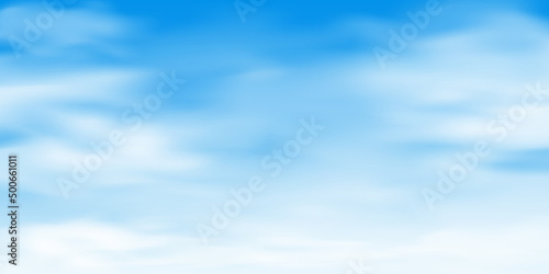 blue sky background and white clouds