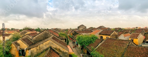 Vászonkép In the middle of ancient town, Hoi An