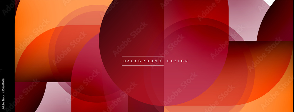 Creative geometric wallpaper. Minimal circle triangle and square line abstract background. Vector illustration for wallpaper banner background or landing page Creative geometric wallpaper. Minimal circle triangle and square line abstract background. Vector illustration for wallpaper banner background or landing page