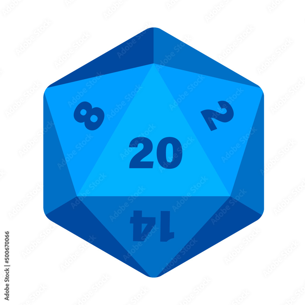 D20 Dice Clipart 2