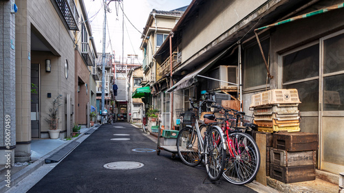 下町の路地裏