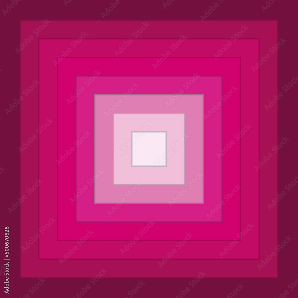 Layered paper background. Pink color palette spectrum background. Colour gradient in papercut flatlay design wallpaper. Layered paper background. Pink color palette spectrum background. Colour gradient in papercut flatlay design wallpaper.
