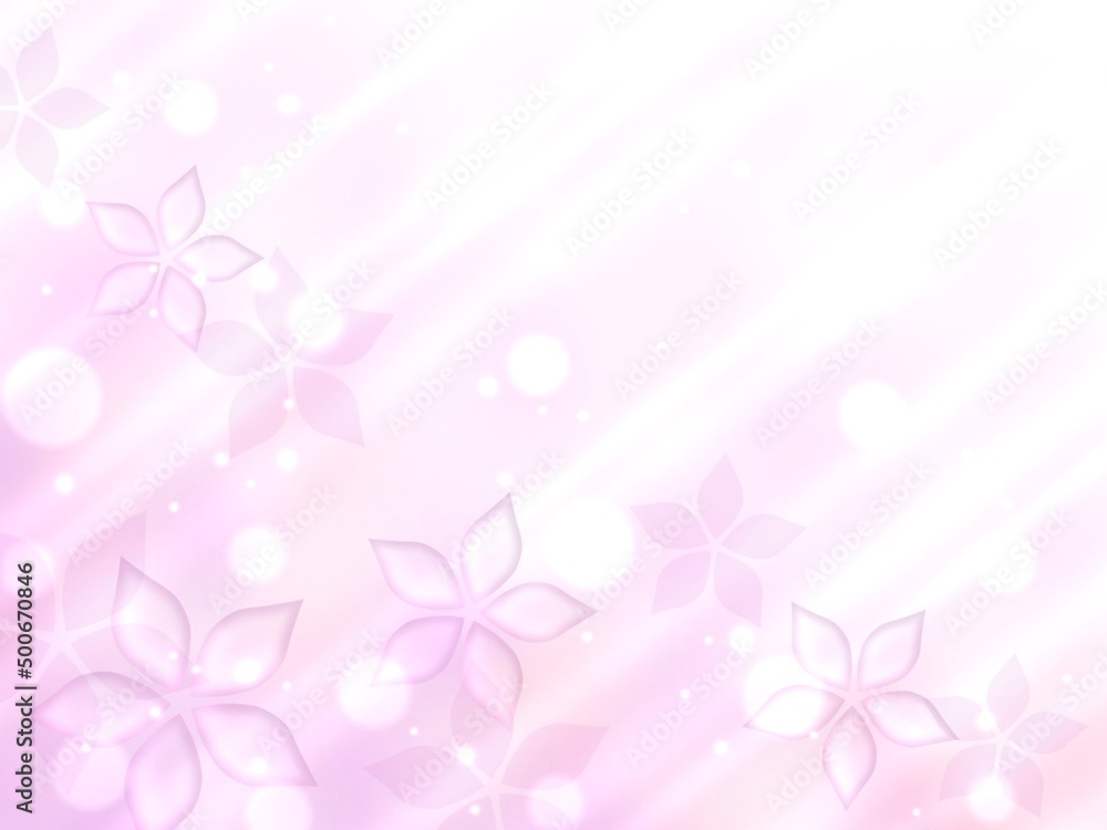 背景 ピンク 花