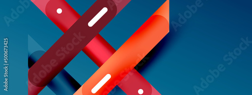 Background overlapping lines. Dynamic lines abstract wallpaper. Straight lines composition vector illustration for wallpaper banner background or landing page