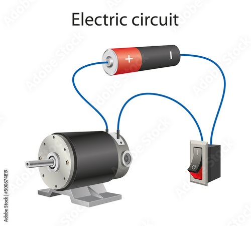 Electric Circuit or Electrical Networks photo