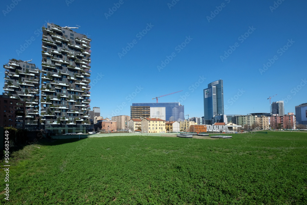 Bosco Verticale-the vertical wood, Milan, Italy Bosco Verticale-the vertical wood, Milan, Italy