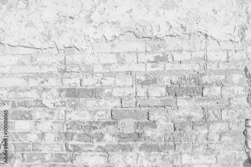 white brick wall texture   white abstract background  vintage brick wall building