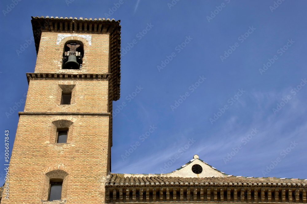 San Gil y Santa Ana church in Granada - Spain 