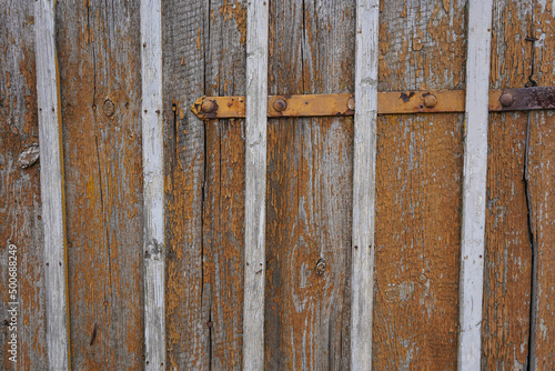 old wooden door