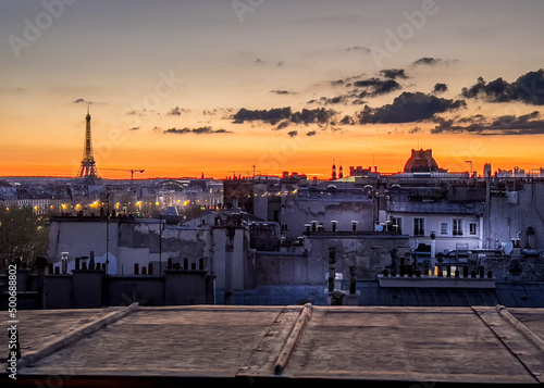 Over the Roofs of Paris
