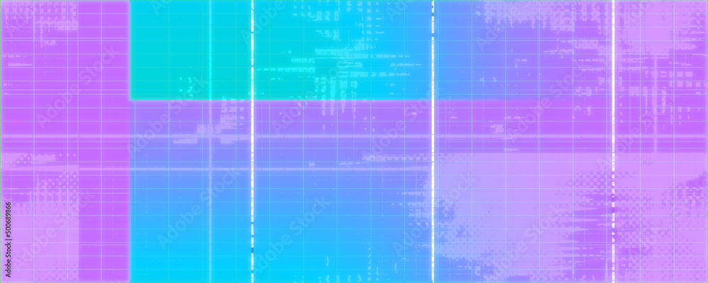 Obraz premium Abstract glitch art background image.
