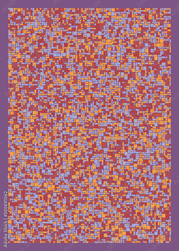 Offset Quads generative art background art illustration Offset Quads generative art background art illustration